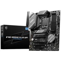 MSI B760 GAMING PLUS WIFI Moederbord Socket Intel LGA 1700 Vormfactor ATX Moederbord chipset Intel® B760