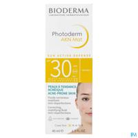 Bioderma Photoderm AKN Mat Onzuivere Huid SPF30 40ml