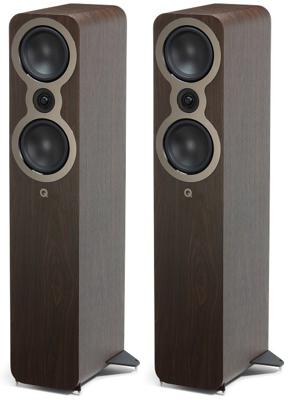 Q Acoustics 3050c Passieve Vloerstaande speaker - Rosewood (per paar)