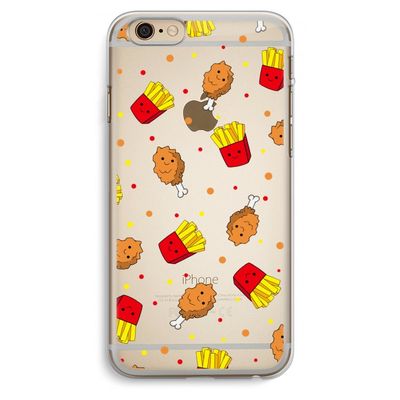 Chicken 'n Fries: iPhone 6 Plus / 6S Plus Transparant Hoesje