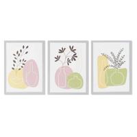 Canvas DKD Home Decor Pijnboom Canvas 30 x 1,8 x 40 cm