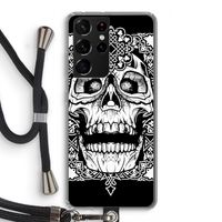 Seek & Destroy: Samsung Galaxy S21 Ultra Transparant Hoesje met koord