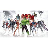Fotobehang - Avengers Unite 500x280cm - Vliesbehang - thumbnail