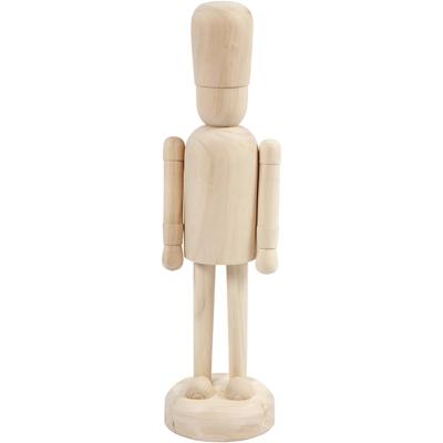 Creativ Company Houten figuur op voet, 45cm