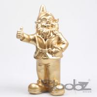 Stoobz Design Stoobz kabouter duim omhoog goud 31cm