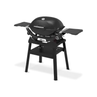 Weber Q 2200N Gas BBQ met stand Barbecue Q2200N Werkblad Zwart Onderstel Black Frame
