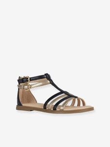 Meisjessandalen J S. Karly G. D - GBK GEOX® black platinium