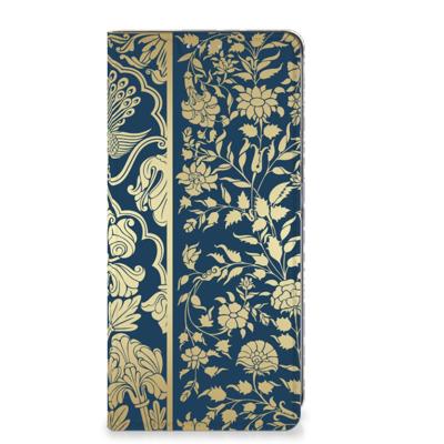 Samsung Galaxy S24 Plus Smart Cover Beige Flowers Samsung Galaxy S24 Plus Smart Cover Beige Flowers