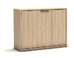 Tweepersoons Opklapbed Capsule eiken