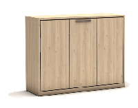 Tweepersoons Opklapbed Capsule eiken