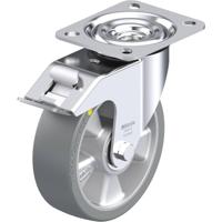 Blickle L-ALTH 125K-FI-AS Zwenkwiel met rem Wieldiameter: 125 mm Draagvermogen (max.): 250 kg 1 stuk(s)