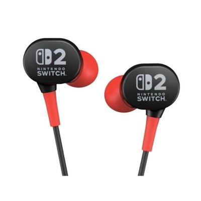 Bedrade hoofdtelefoon - Power A - Nintendo Switch 2 - Zwart en rood