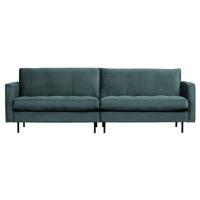 BePureHome Rodeo Classic 3-zitsbank - Velvet - Teal