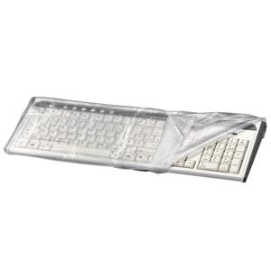 Hama stofhoes voor toetsenbord transparant