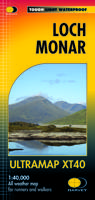 Wandelkaart Loch Monar | Harvey Maps