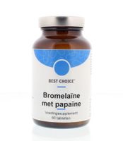 TS Choice Bromelaine met papaine (60 tab)