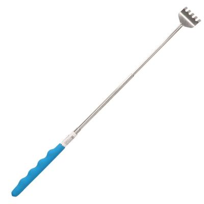 Uitschuifbare ruggenkrabber - 20 tot 65 cm - Blauw - rugkrabber - metaal