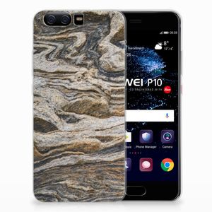 Huawei P10 TPU Siliconen Hoesje Steen