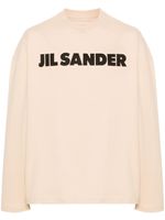 Jil Sander t-shirt en coton à logo imprimé - Tons neutres - thumbnail