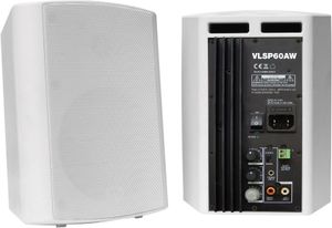 Active Speaker Set, White. 2x30W, 5,25", Standby function