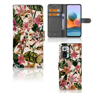 Xiaomi Redmi Note 10 Pro Hoesje Flowers