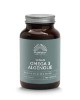 Mattisson Vegan omega-3 algenolie DHA 210mg EPA 70mg 120 Vegetarische capsules