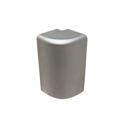 Küberit - Buitenhoek 90 graden tbv 845 profiel zilver