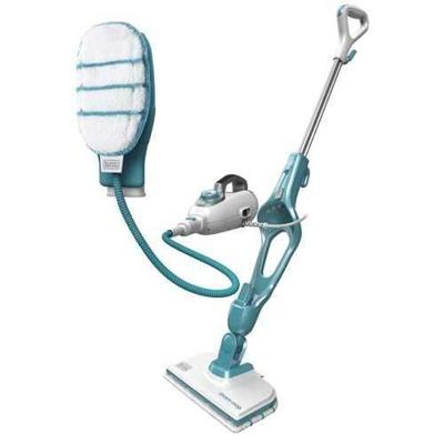 Black & Decker 9IN1 Steam-mop Stoomop/dweil 0,5 l 1300 W Turkoois, Wit