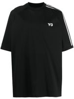 Y-3 t-shirt en coton à logo imprimé - Noir - thumbnail