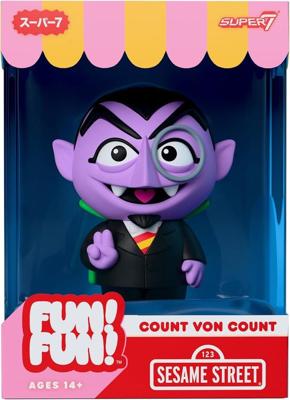 Sesame Street Fun! Fun! Vinyl Figure Wave 01 - Count von Count 18 cm