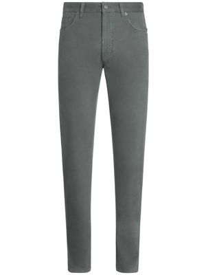 Zegna jean Roccia à coupe slim - Gris