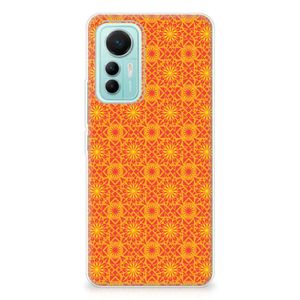 Xiaomi 12 Lite TPU bumper Batik Oranje