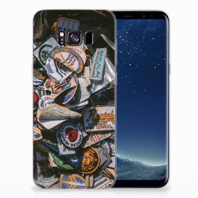 Samsung Galaxy S8 Plus | Siliconen hoesje | met foto Badges