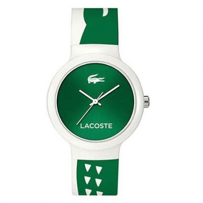 Lacoste horlogeband 2020092 / LC-46-4-47-2576 Rubber Wit 20mm