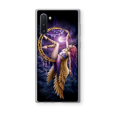 Aerial Angel: Samsung Galaxy Note 10 Transparant Hoesje