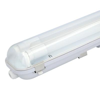 Ecoseries - LED TL armatuur 150cm dubbel IP65 - 6000K - 48W 8400 lumen (175lm/W) - Flikkervrij koppelbaar - T8 G13 fitting - Incl. 2x LED TL buis