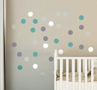 Stickers veelkleurige stippen Stickers veelkleurige stippen
