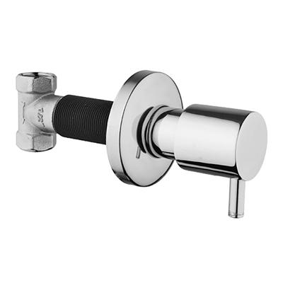 Creavit Design Bidetkraan - 1/2x1/2 - regelbaar - inbouw - chroom AC90L