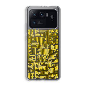 Majorelle Blue Print: Xiaomi Mi 11 Ultra Transparant Hoesje