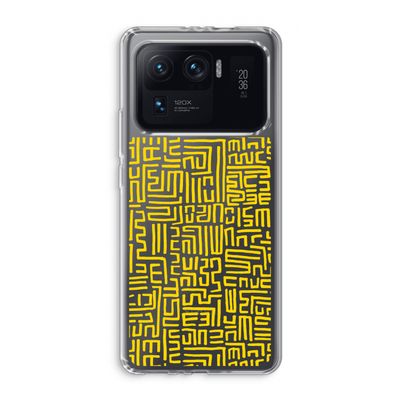 Majorelle Blue Print: Xiaomi Mi 11 Ultra Transparant Hoesje