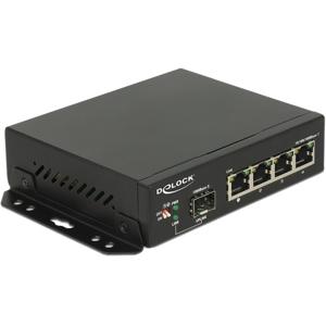 DeLOCK 87704 netwerk-switch Gigabit Ethernet (10/100/1000) Zwart
