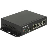 DeLOCK 87704 netwerk-switch Gigabit Ethernet (10/100/1000) Zwart - thumbnail