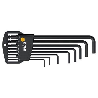 Inbus set inch haaks in houder 8-delig. Inchuitvoering Wiha 02939