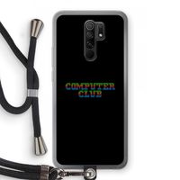 Retro: Xiaomi Redmi 9 Transparant Hoesje met koord