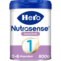Hero Nutrasense Sensisoft 1 06 Maanden Volledige Zuigelingenvoeding 800 g bij Jumbo
