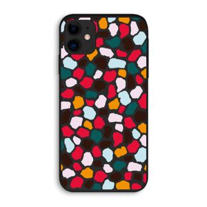 Colored Giraffe: iPhone 11 Biologisch afbreekbaar hoesje