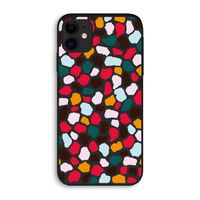 Colored Giraffe: iPhone 11 Biologisch afbreekbaar hoesje