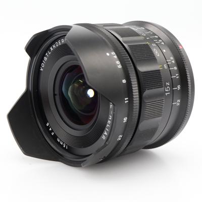 Voigtlander Heliar Super Wide 15mm f/4.5 ASPH. Nikon Z occasion