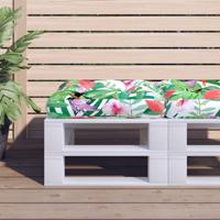 VidaXL Palletkussen 58x58x10 cm oxford stof meerkleurig