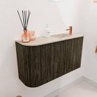 Toiletmeubel Mondiaz Joya Dlux | 71.6 cm | Meubelkleur Shadow | Faye wastafel Frappe Wasbak Rechts | 1 kraangat Toiletmeubel Mondiaz Joya Dlux | 71.6 cm | Meubelkleur Shadow | Faye wastafel Frappe Wasbak Rechts | 1 kraangat